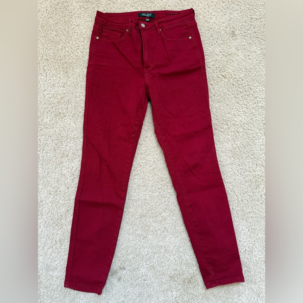 Judy Blue Red Skinny Jeans